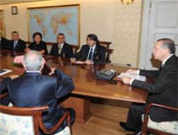 T. Harp Malulü Gaziler Şehit Dul ve Yetimleri Derneği'nin Sayın Başbakan Erdoğan'ı Ziyareti